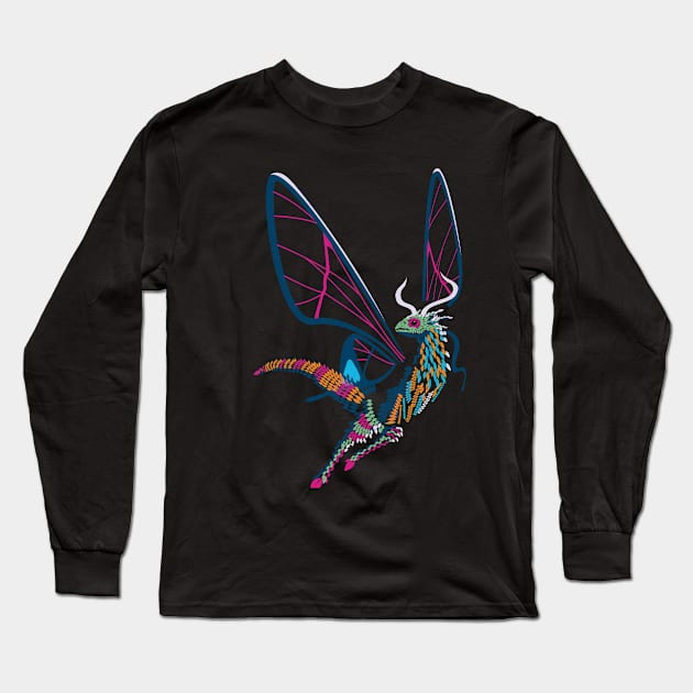 Alebrijes of Might_70 Long Sleeve T-Shirt by BetoRayas